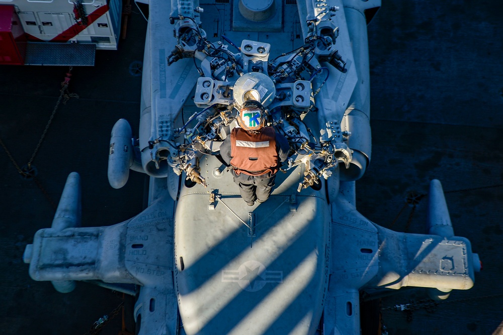 IKE Conducts Operations In The Atlantic Ocean