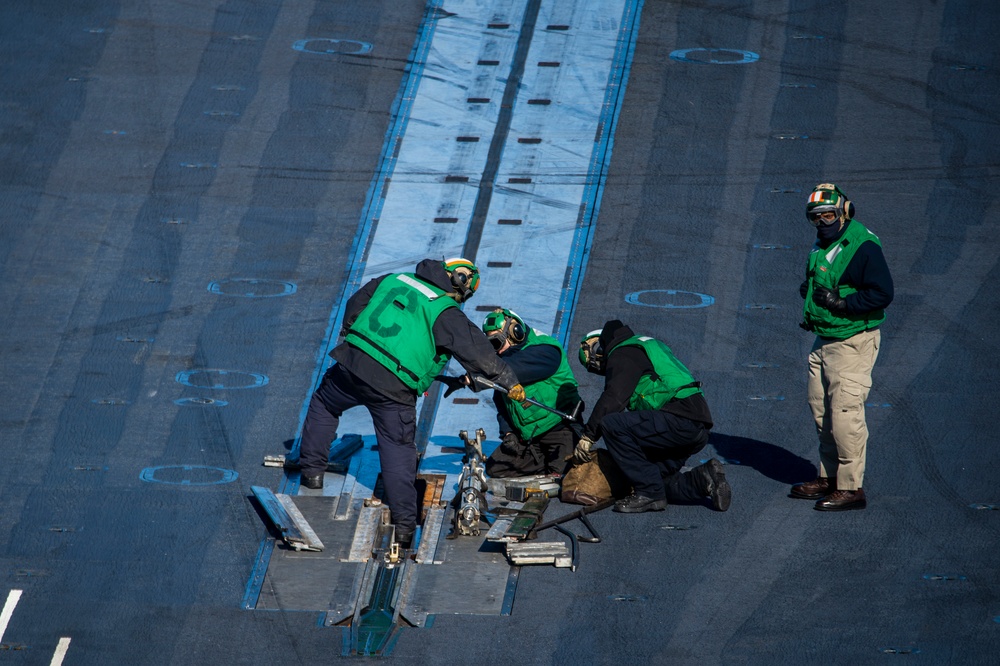 IKE Conducts Operations In The Atlantic Ocean