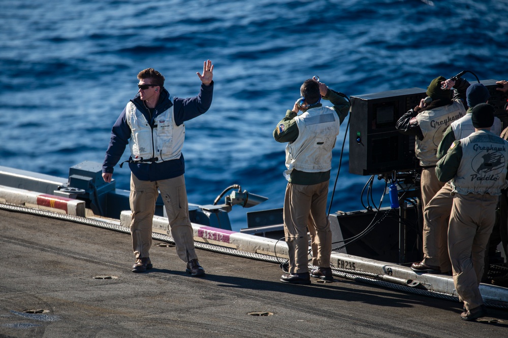 IKE Conducts Operations In The Atlantic Ocean