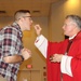 Roman Catholic Archbishop Timothy P. Broglio visits Camp Arifjan, Kuwait, Feb. 2023