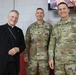 Roman Catholic Archbishop Timothy P. Broglio visits Camp Arifjan, Kuwait, Feb. 2023
