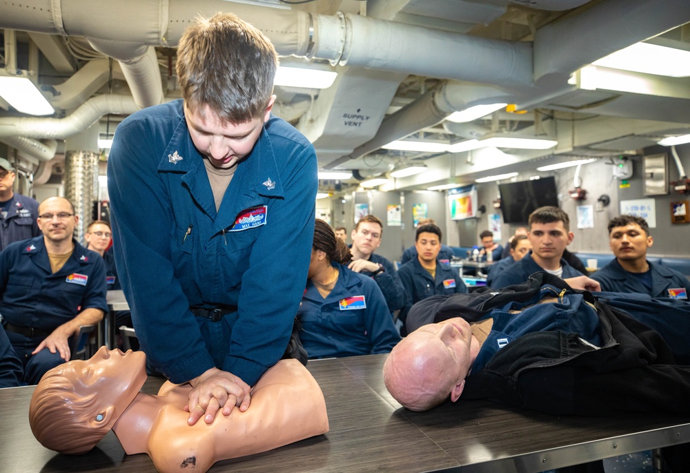 USS Benfold conducts underway operations