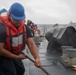 Decatur Replenishment at Sea with USNS Big Horn