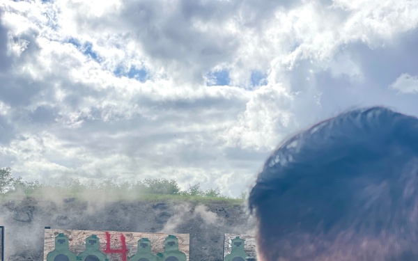 Maritime Expeditionary Security Group (MESG) 1 Detachment Guam’s Embarked Security Team (EST) conducts live fire training