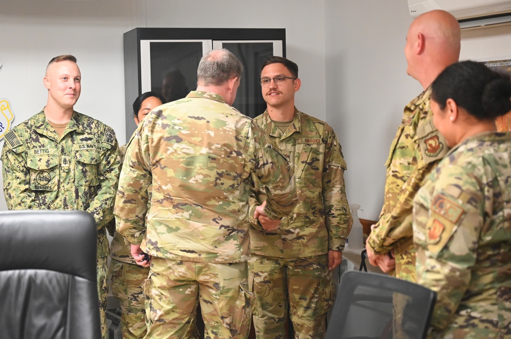 USAFE-AFAFRICA Commander visits 449th AEG