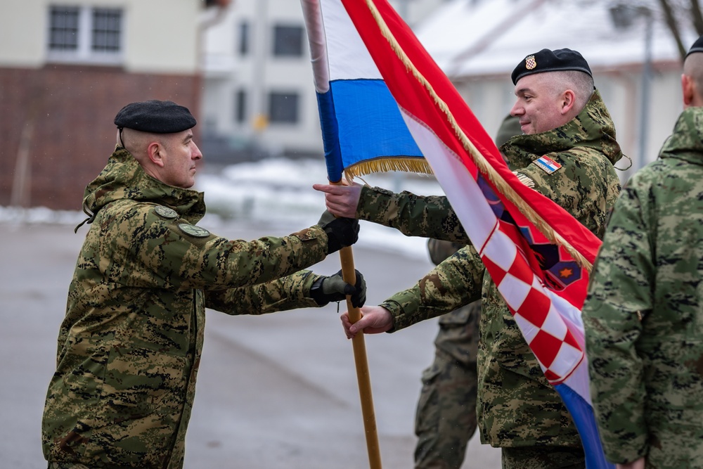 Croatian Panzer Battery Replaces Thunder Contingent Joining NATO eFP Battle Group Poland