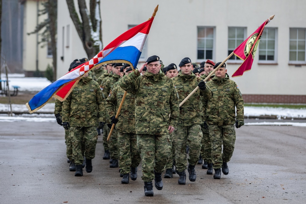 Croatian Panzer Battery Replaces Thunder Contingent Joining NATO eFP Battle Group Poland