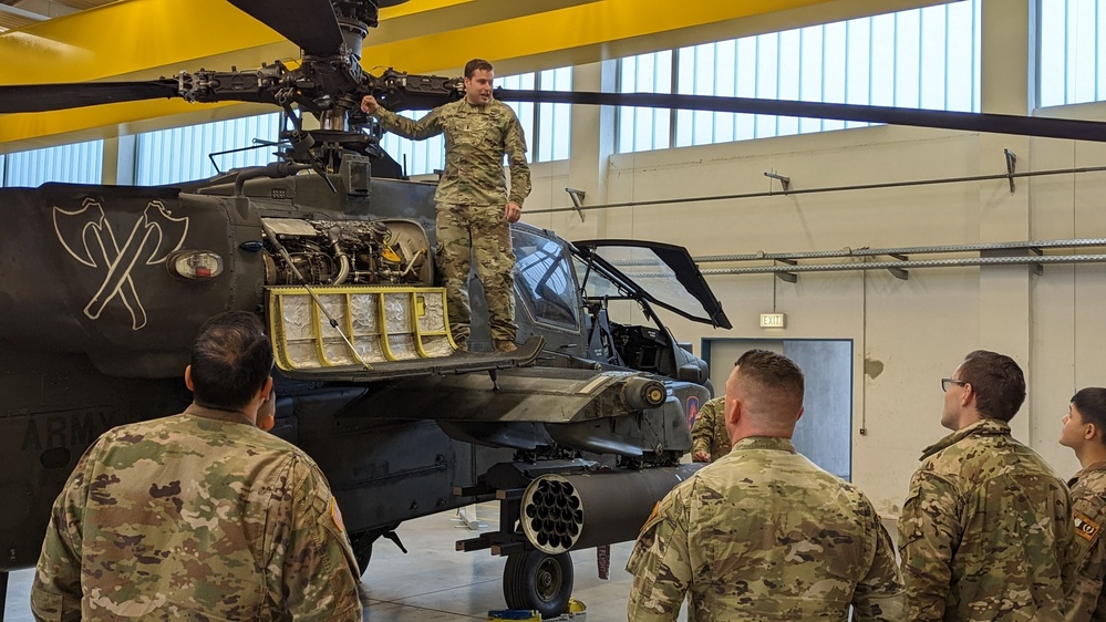 Deployed National Guardsmen train with active-duty aviation and air defense