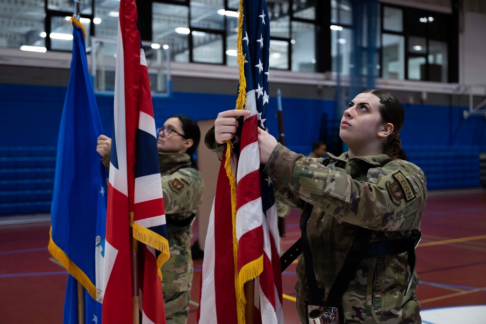 Honor Guard practice