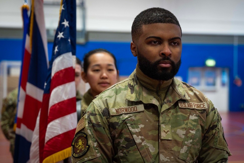 Honor Guard practice