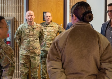 Honorable Alex Wagner visits Laughlin Air Force Base