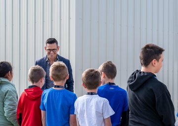 Honorable Alex Wagner visits Laughlin Air Force Base