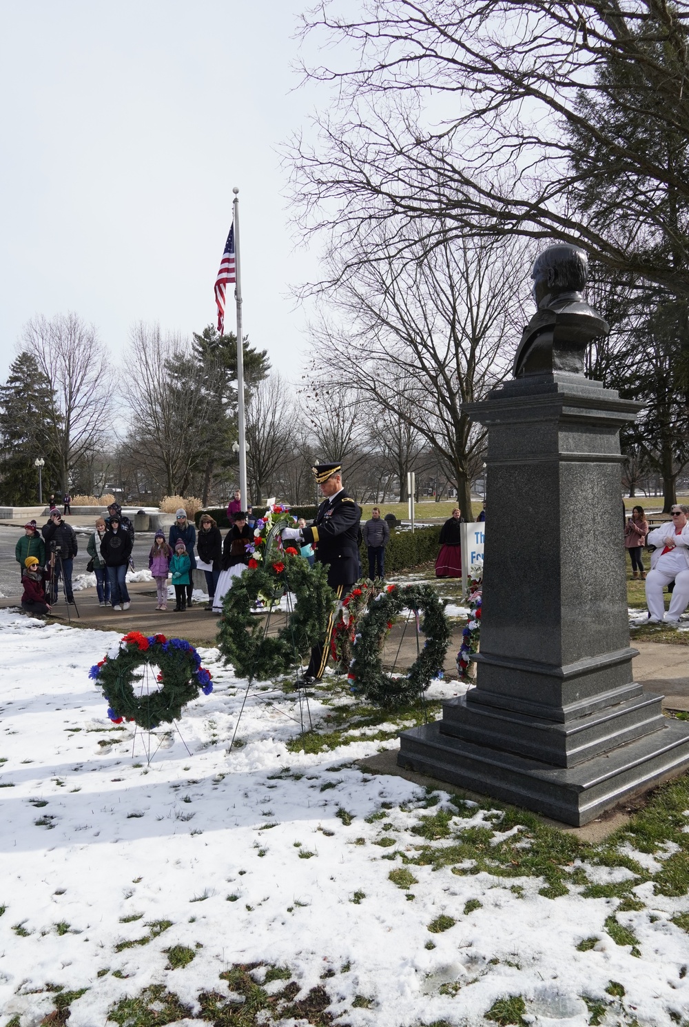 88th Readiness Division Supports McKinley Wreath Laying Ceremony