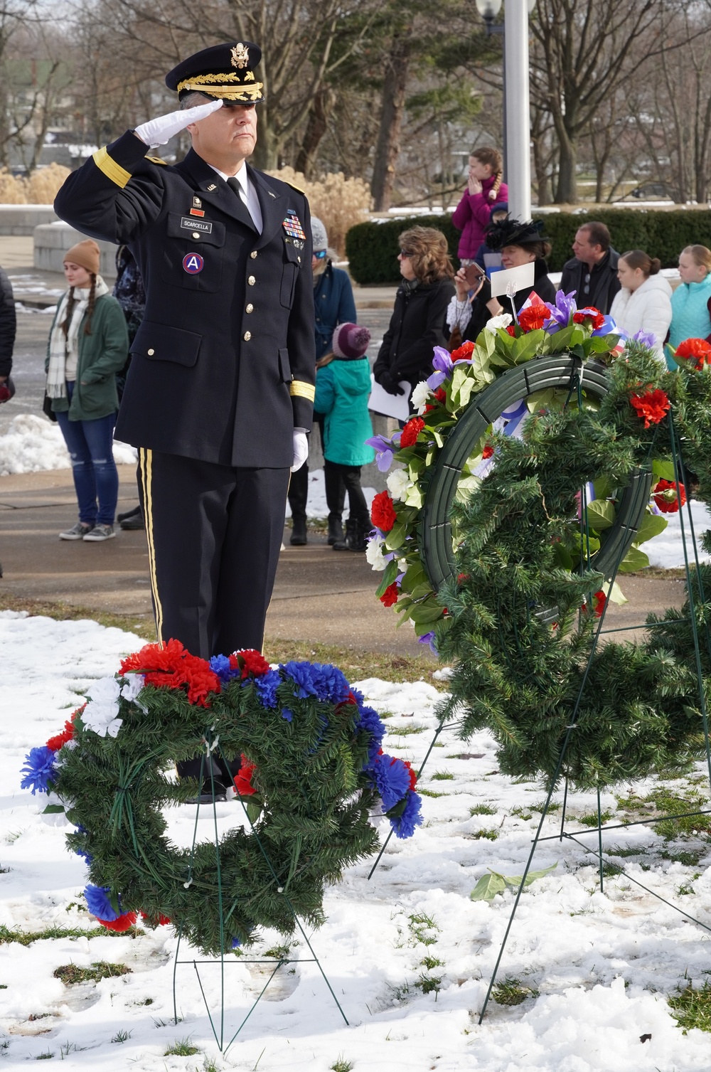 88th Readiness Division Supports McKinley Presidential Wreath Laying Ceremony