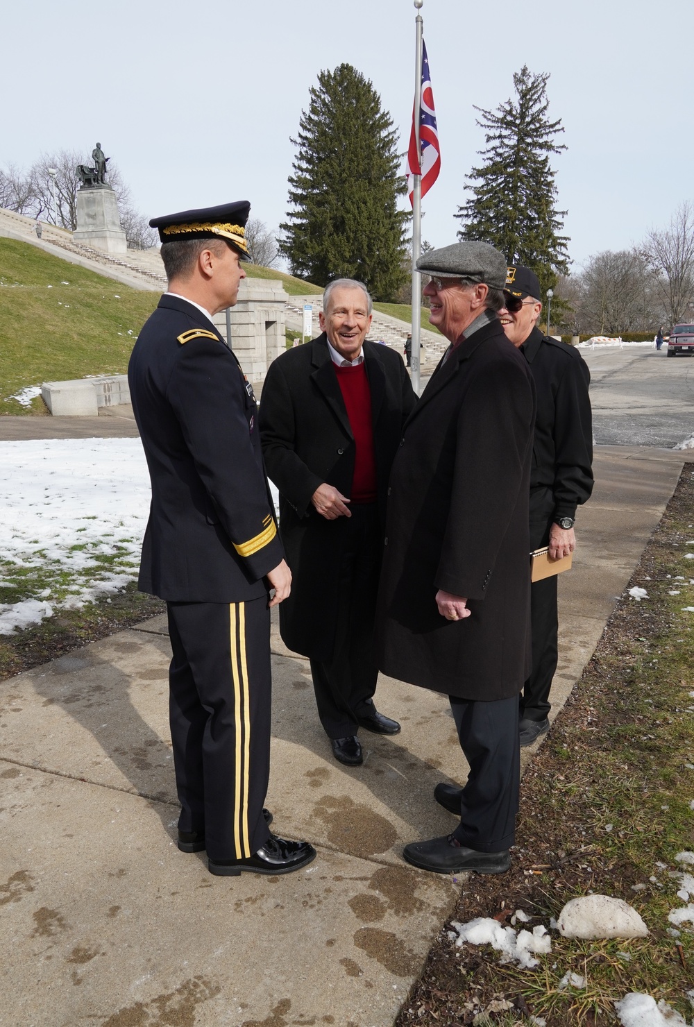 88th Readiness Division Support McKinley Presidential Wreath Laying Ceremony