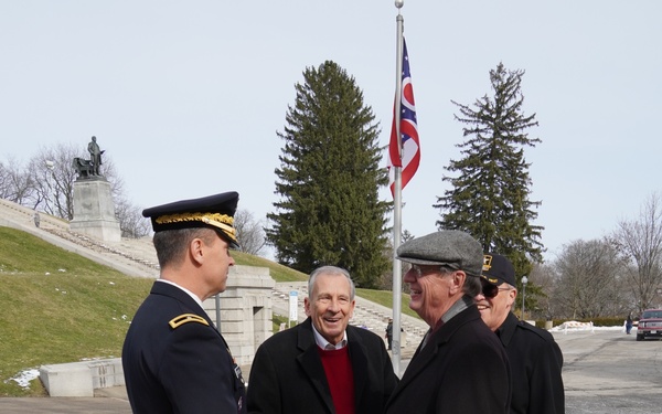 88th Readiness Division Support McKinley Presidential Wreath Laying Ceremony