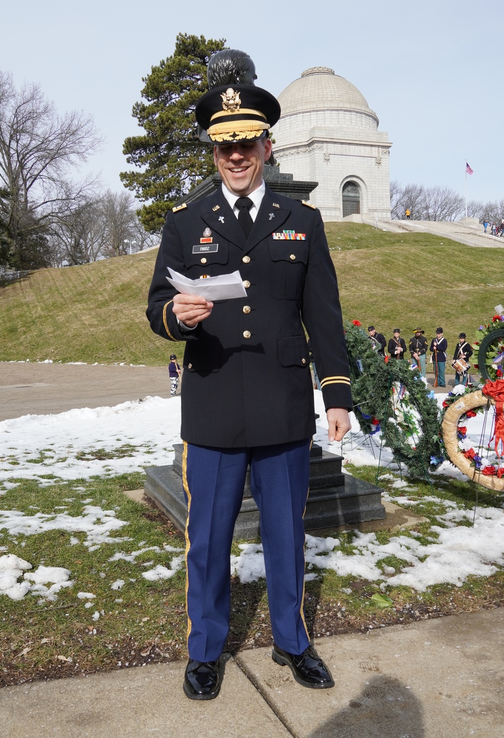 88th Readiness Division Support McKinley Presidential Wreath Laying Ceremony