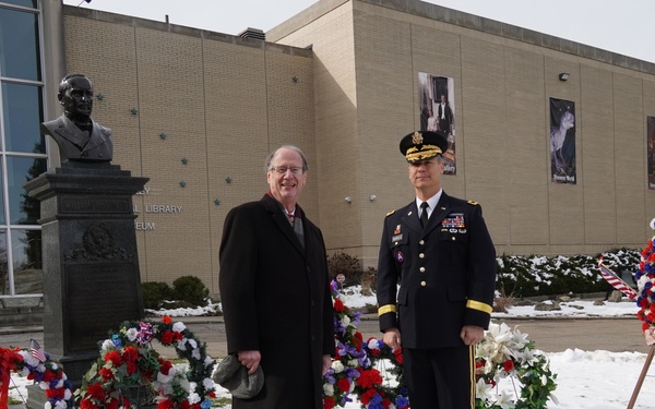 88th Readiness Division Support McKinley Presidential Wreath Laying Ceremony