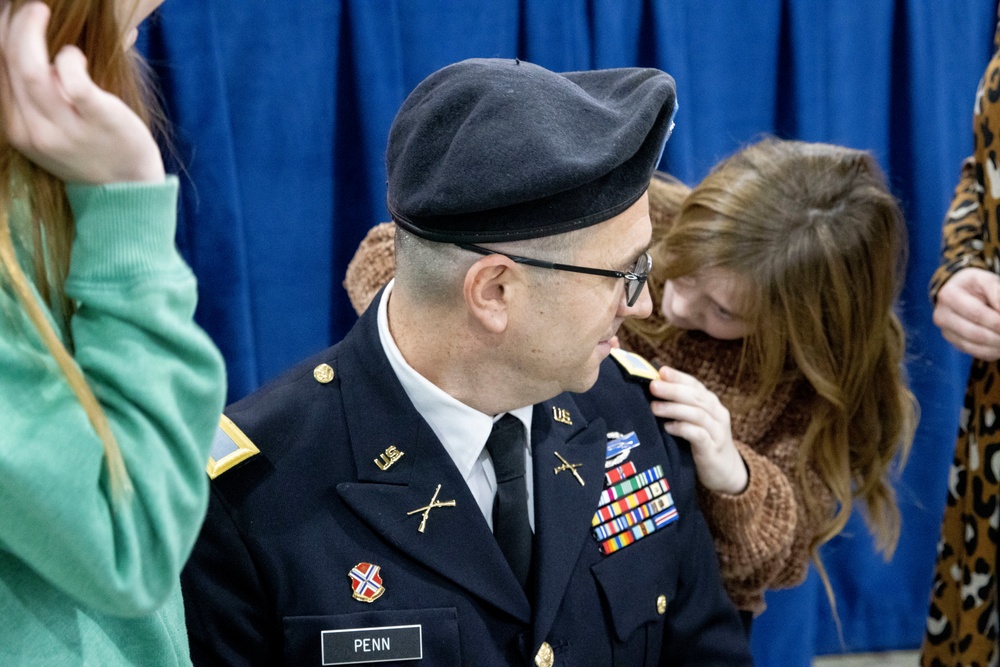 Kentucky Infantry officer promoted to colonel