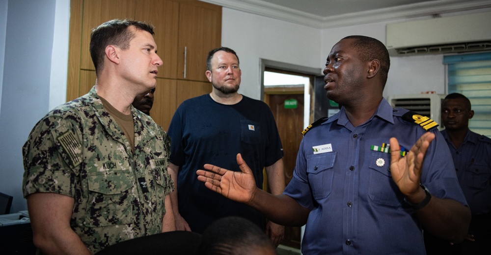 U.S. Navy supports Nigerian MOC during OE23