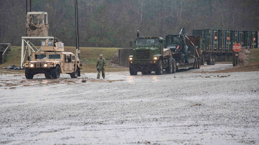 NMCB 133 Conducts a Field Training Exercise