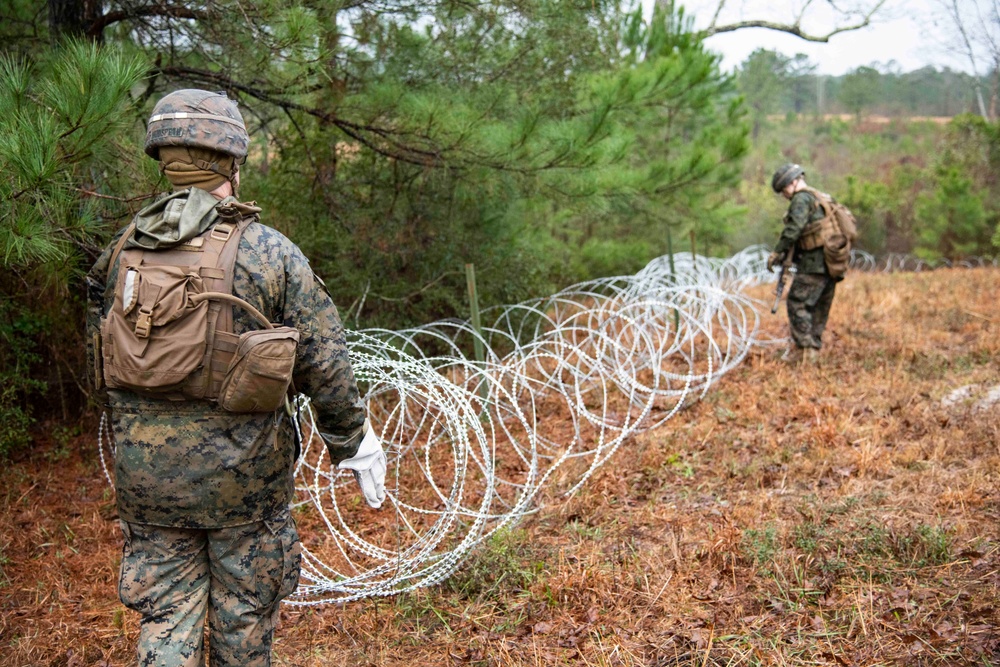NMCB 133 Conducts a Field Training Exercise