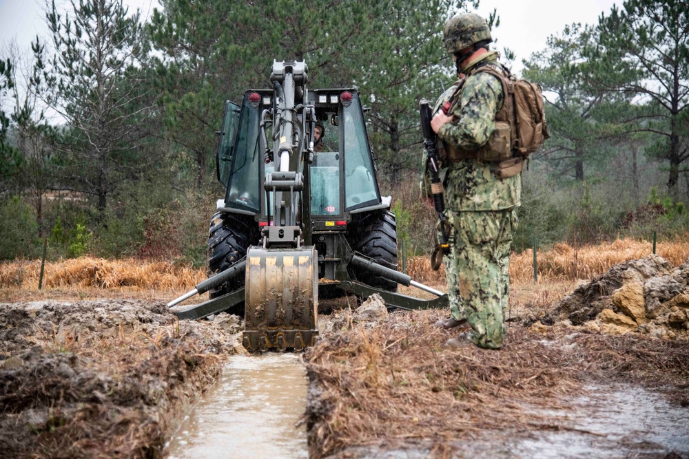 NMCB 133 Conducts a Field Training Exercise