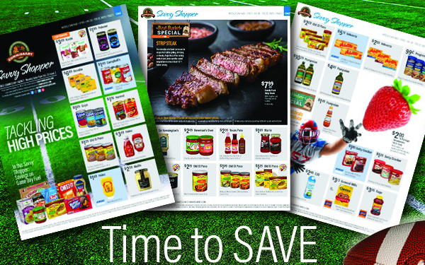 Commissary Sales Flyers for Jan. 30 – Feb. 12 help customers save much more on the items for their big game menus