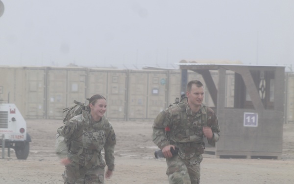 Deployed 252nd CSC Soldiers endure DANCON