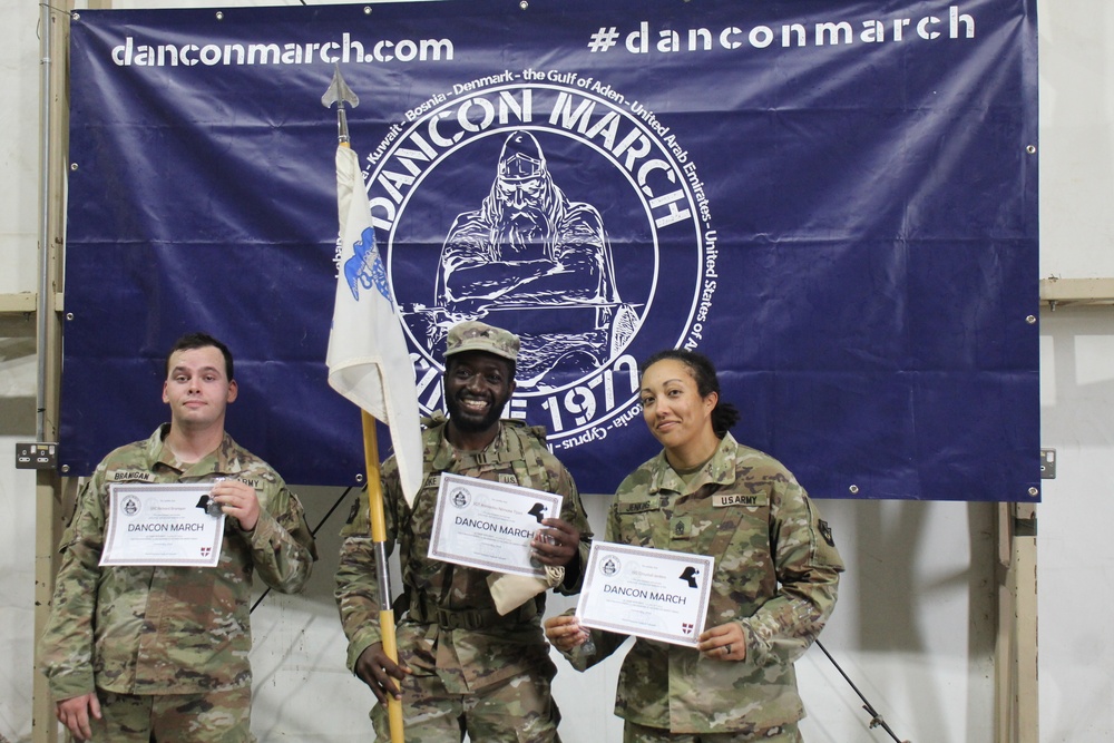 Deployed 252nd CSC Soldiers endure DANCON