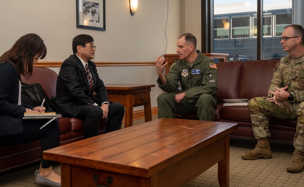 Miyagi prefecture, Japan delegates experience Dover AFB