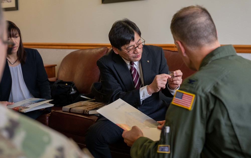 Miyagi prefecture, Japan delegates experience Dover AFB