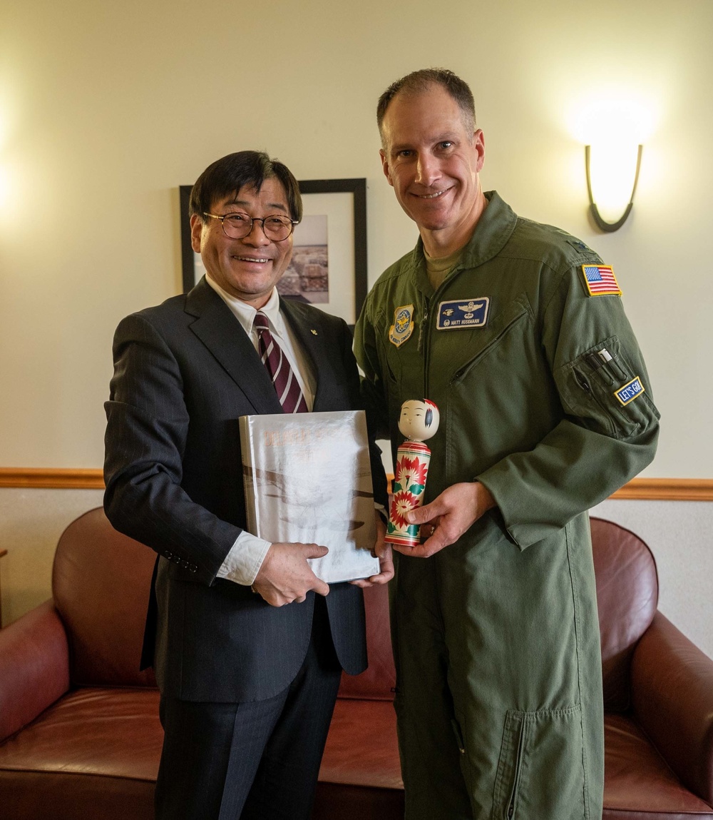 Miyagi prefecture, Japan delegates experience Dover AFB