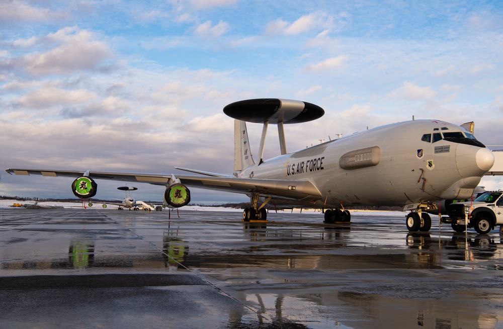 JBER E-3 Sentry participates in NORAD exercise Noble Defender