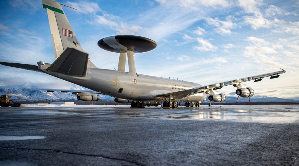 JBER E-3 Sentry participates in NORAD exercise Noble Defender