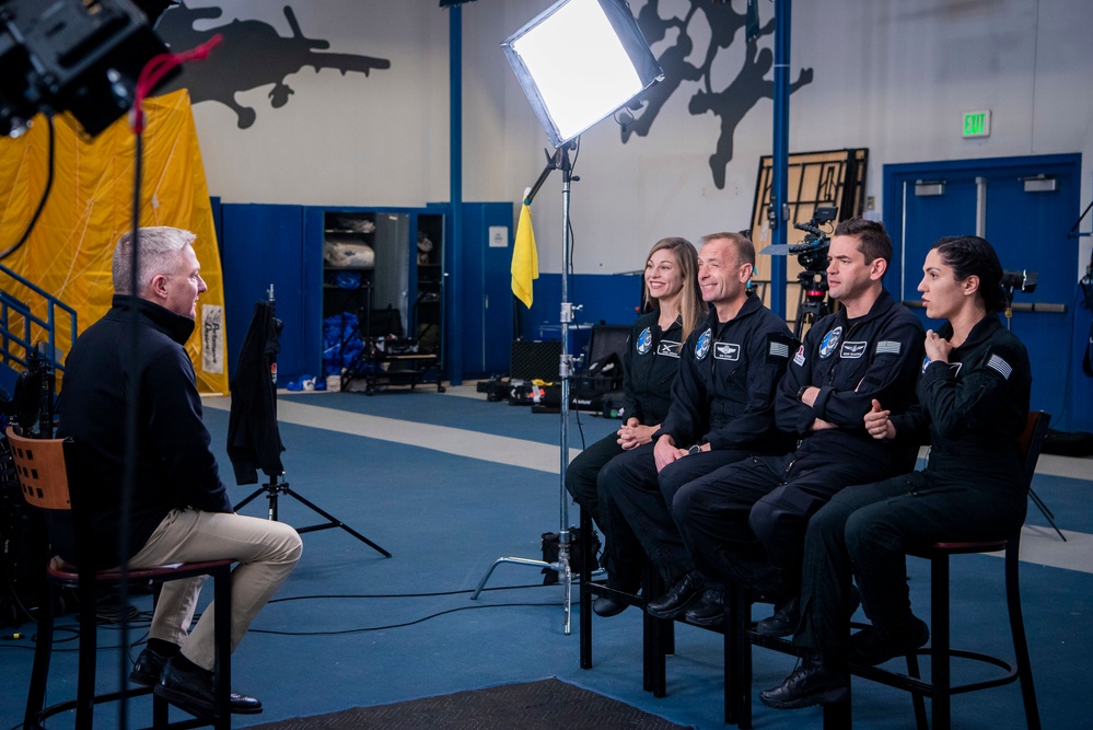 Polaris Dawn Space Crew Complete Academy Parachute Training