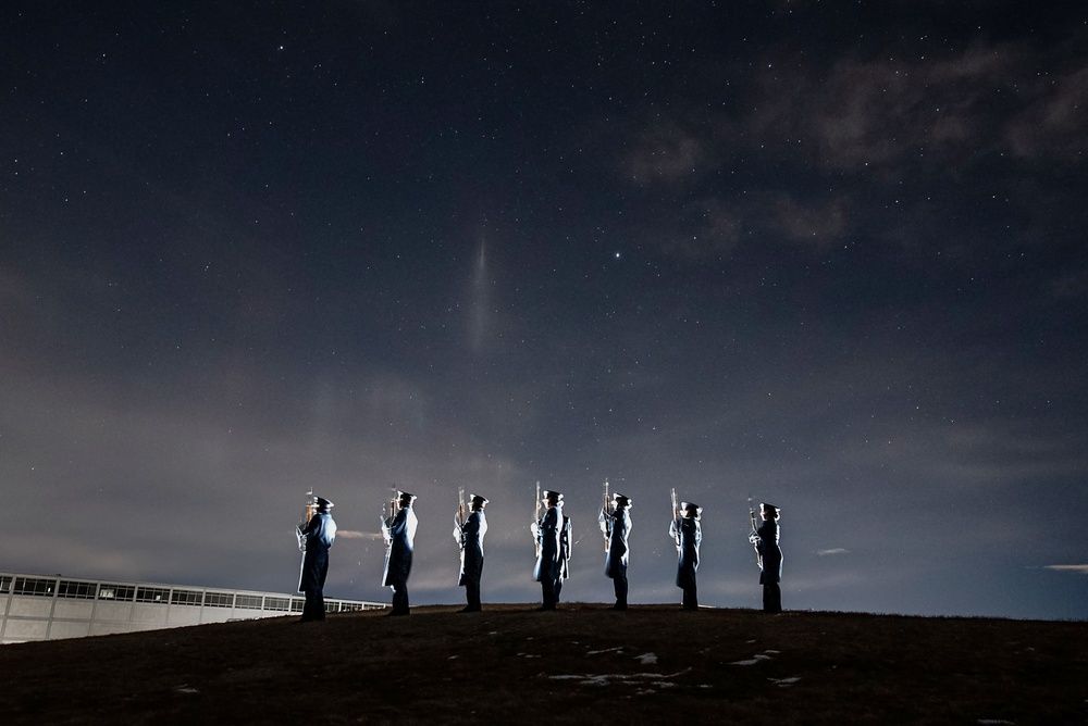 USAFA Cadet Hunter Brown 21-Gun Salute