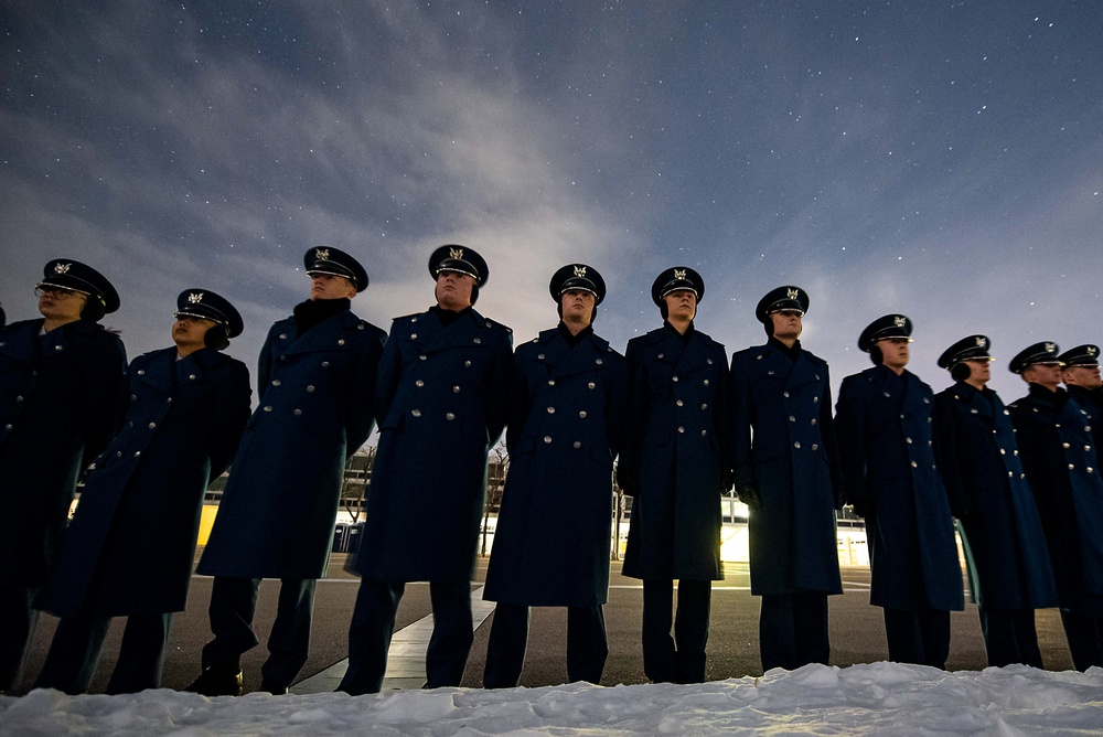 USAFA Cadet Hunter Brown 21-Gun Salute