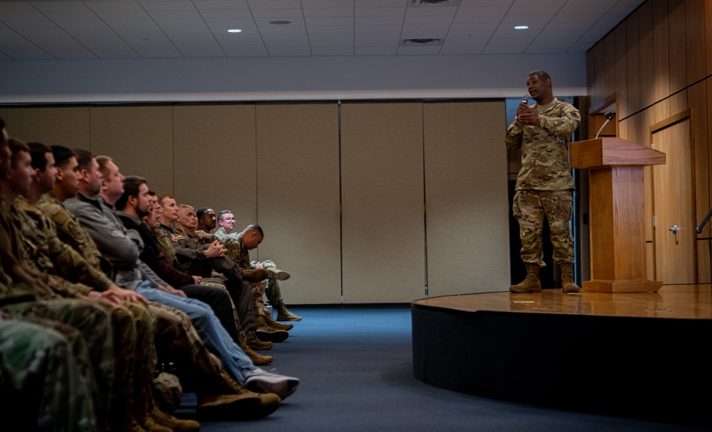 Tyndall AFB holds first Commander's Call