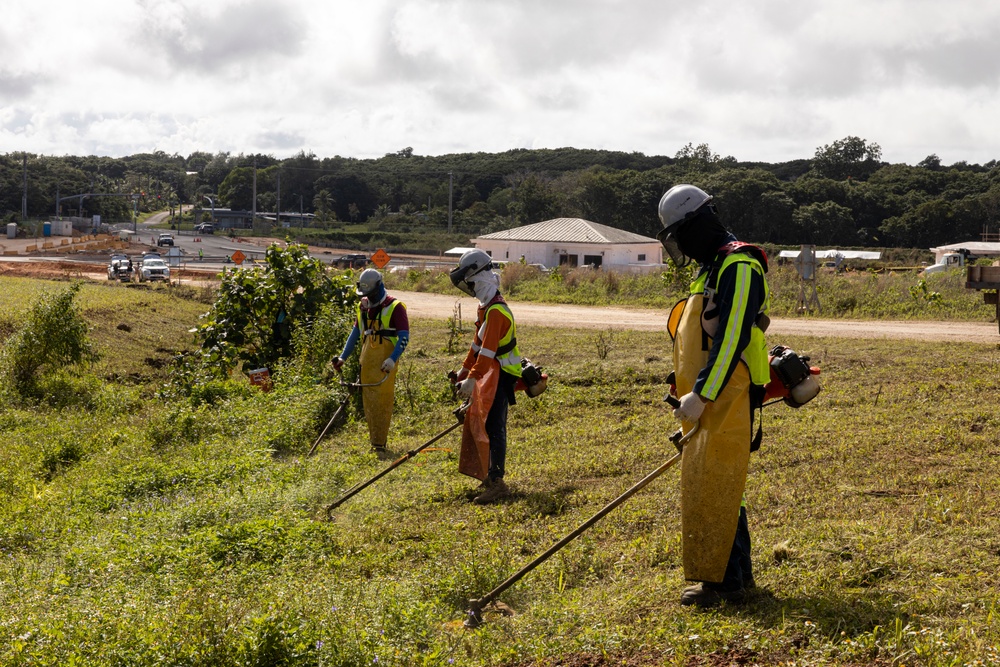 MCB Camp Blaz constructs new facilities in preparation for its reactivation ceremony