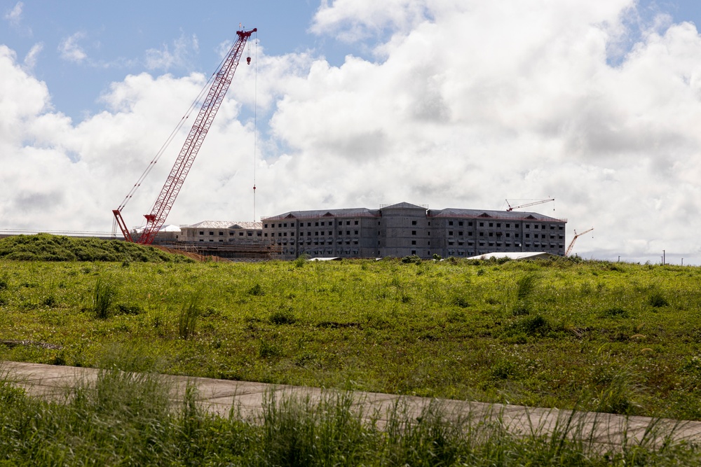 MCB Camp Blaz constructs new facilities in preparation for its reactivation ceremony