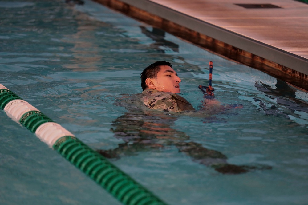 Combat Water Survival Training