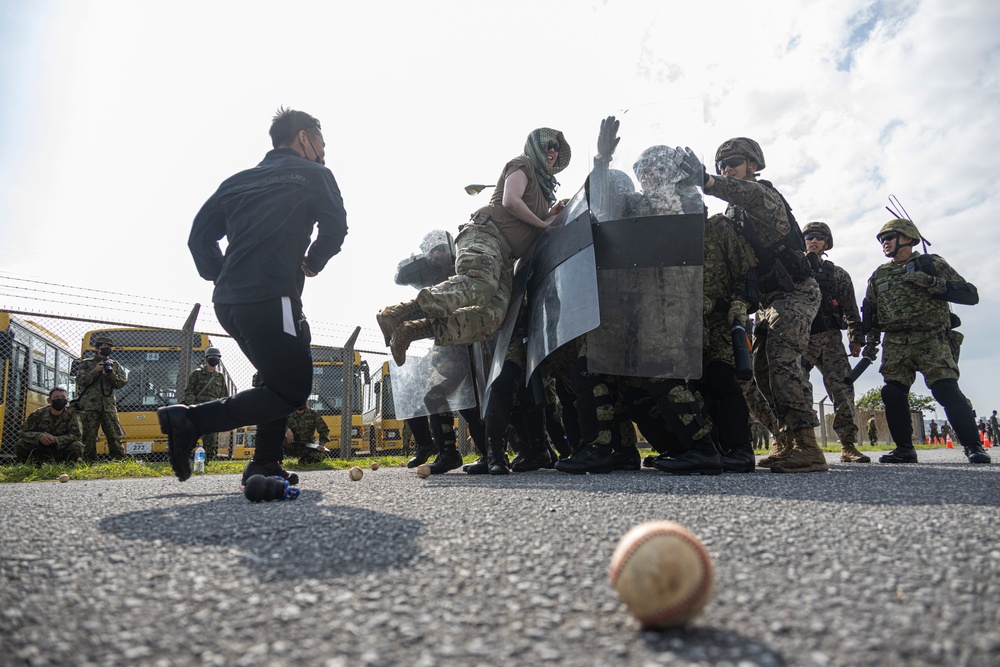 2023 Keen Sword Riot Control and Closing Ceremony