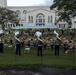 MARFORPAC Band performs for the local Guam community at Plaza de Espana