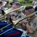 MARFORPAC Band performs for the local Guam community at Plaza de Espana