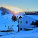 Sunset at Fort McCoy's Whitetail Ridge Ski Area