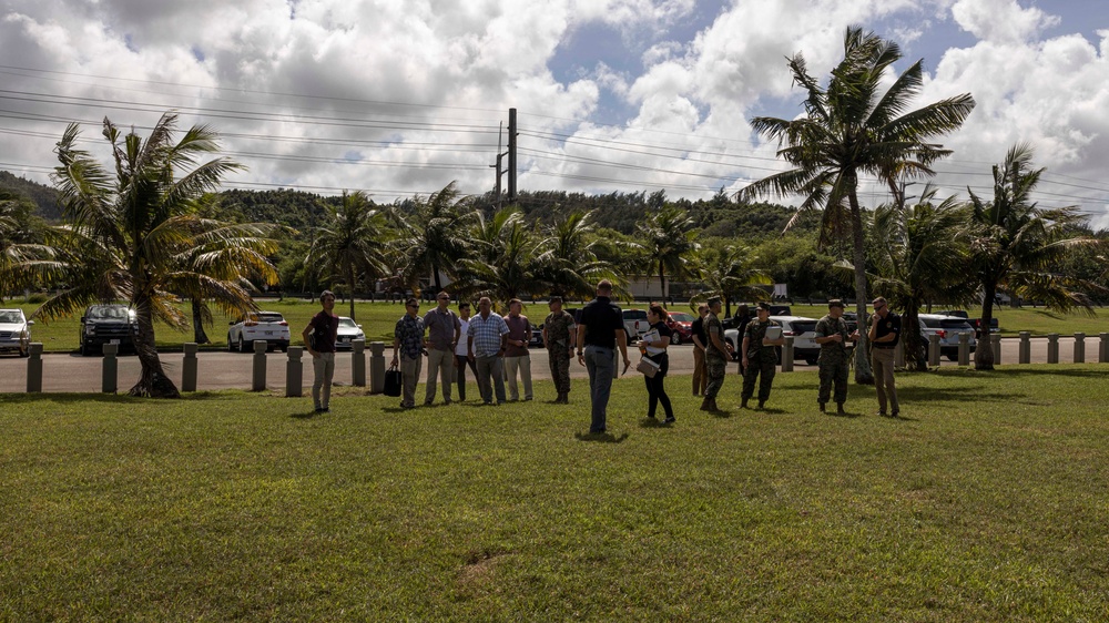 MCIPAC key leaders plan the organization of Marine Corps Base Camp Blaz Reactivation and Naming Ceremony