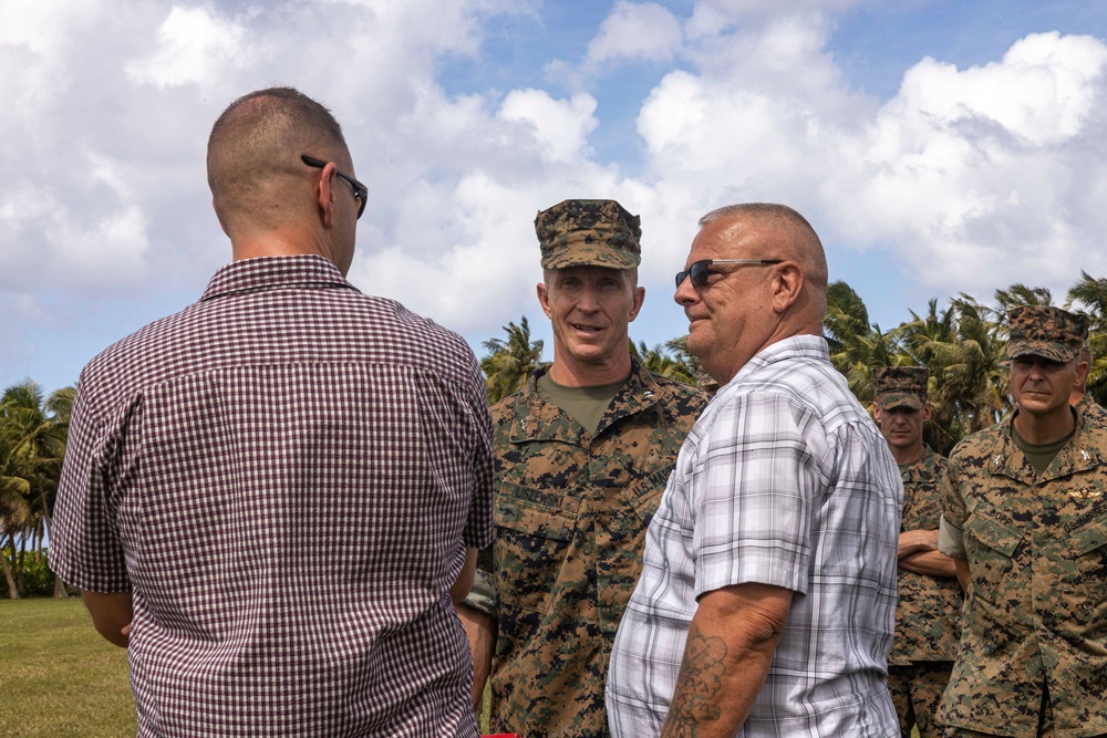 MCIPAC key leaders plan the organization of Marine Corps Base Camp Blaz Reactivation and Naming Ceremony