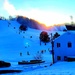 Sunset at Fort McCoy's Whitetail Ridge Ski Area