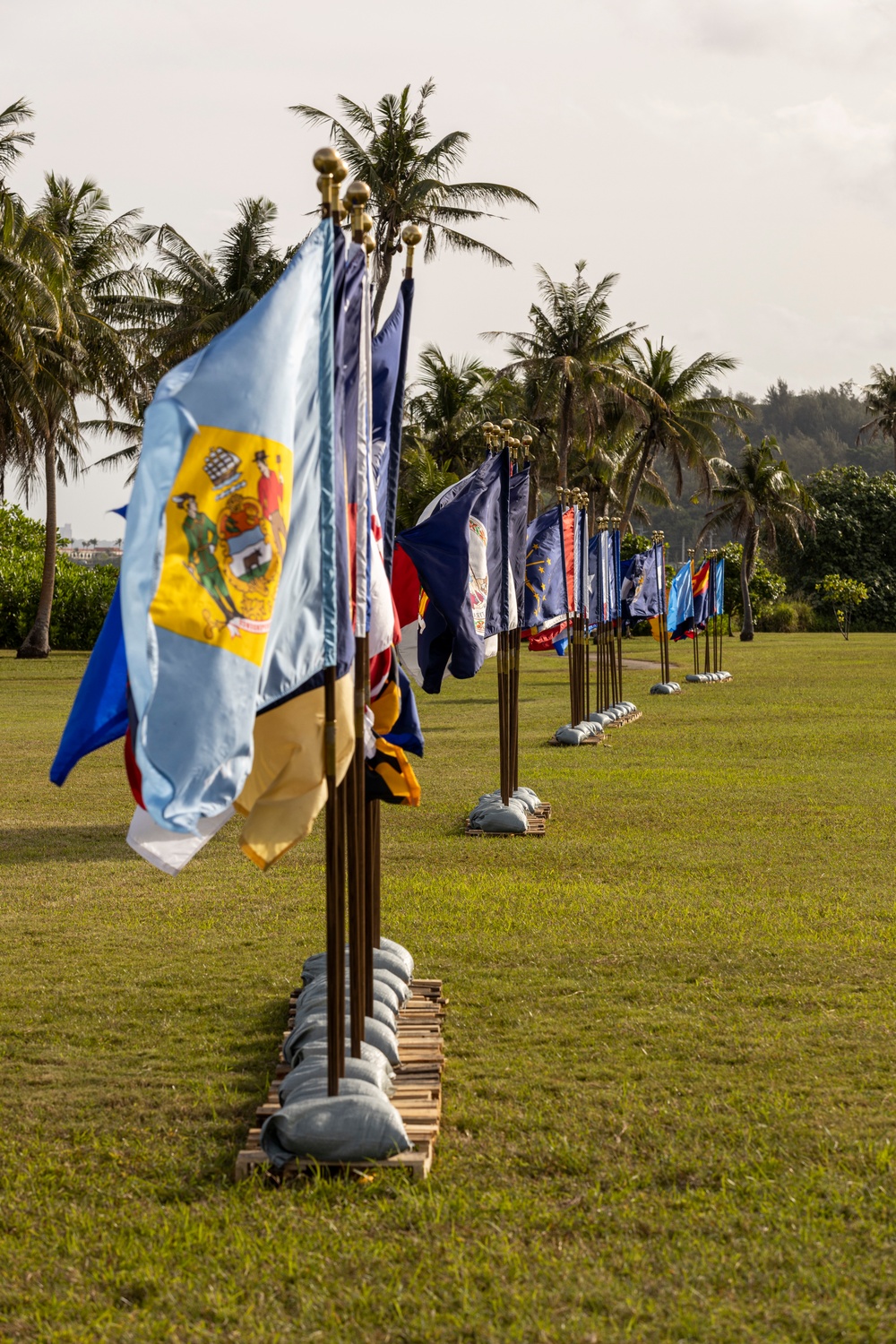 The U.S. Marine Corps reactivates MCB Camp Blaz